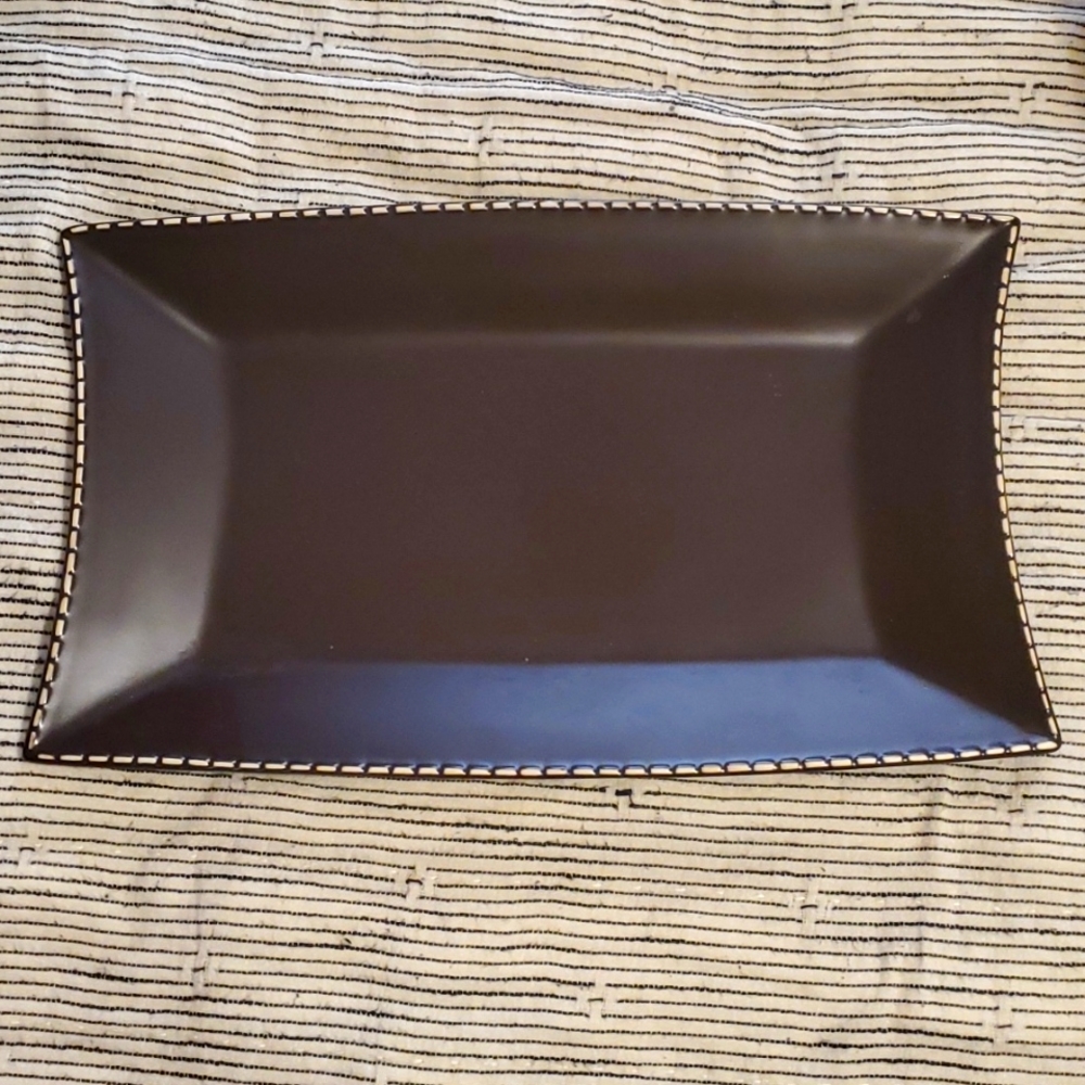 Mario Batali Italian Stitch  10" Serving Platter